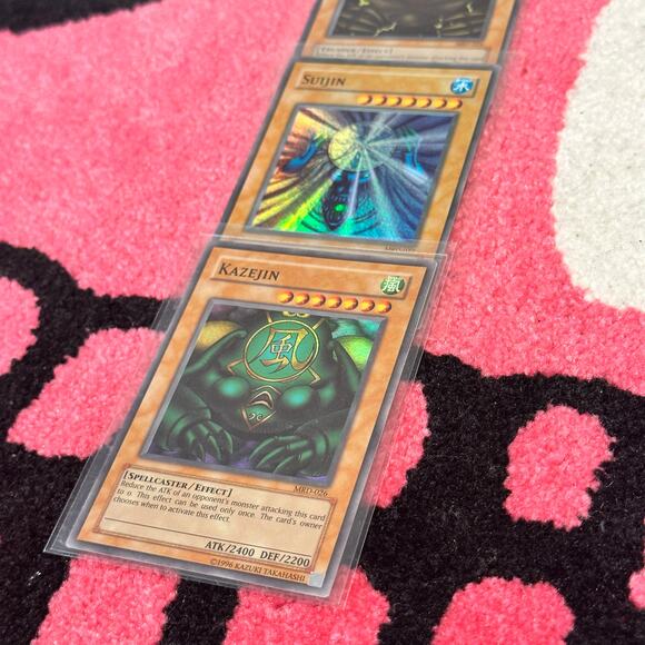 Sanga of the Thunder, Suijin, Kazejin - Yu-Gi-Oh! Metal Raiders Bundle - Picture 2 of 10